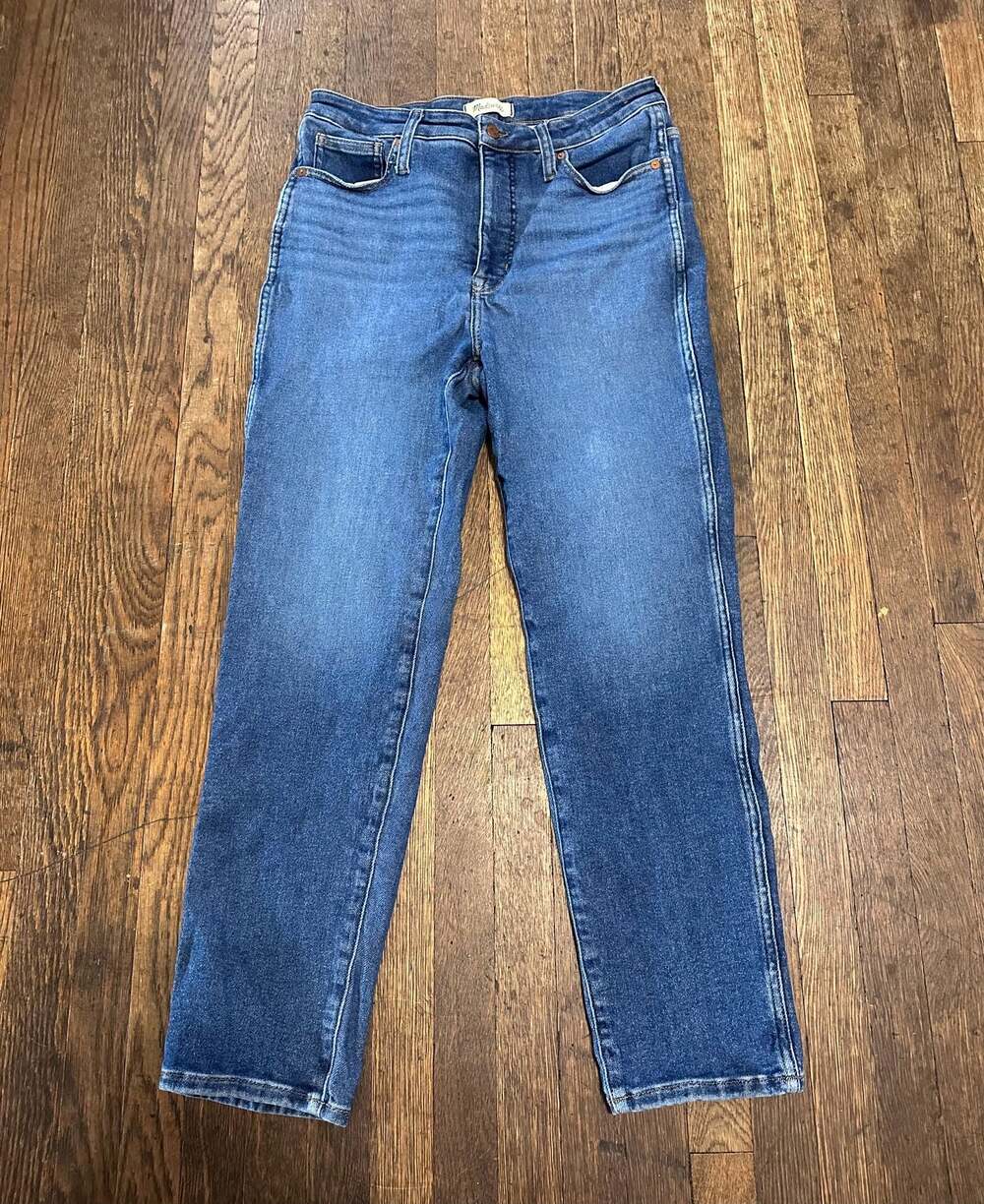 Madewell Curvy Stovepipe High-Rise Jeans Size 31